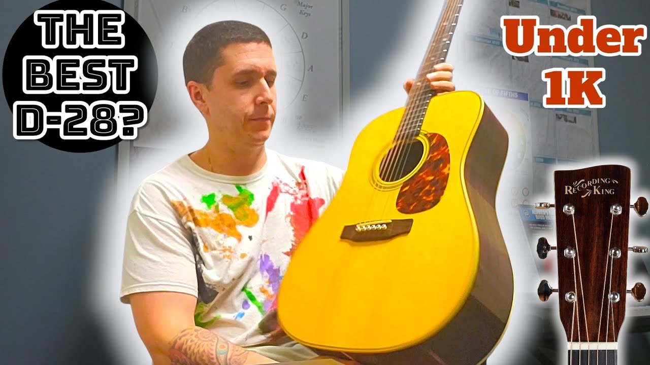 One of the Best D-28's for the $$$ | Recording King RD-328 Review.