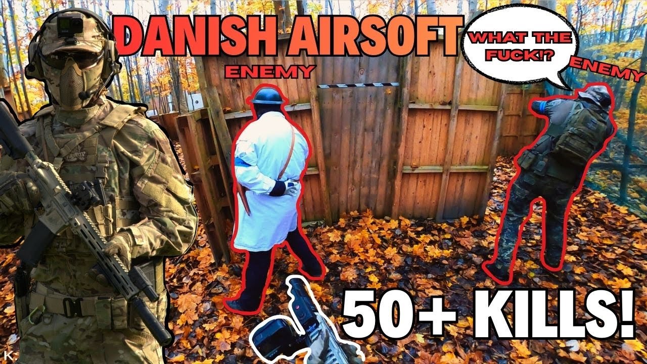 From Zero to 50+ Kills… INSANE Danish Airsoft Gameplay!