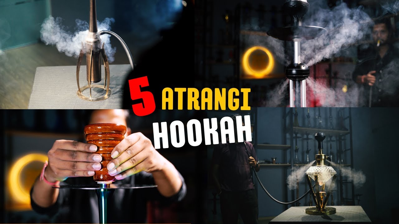 5 Unique Hookahs to Elevate Your Smoking Experience