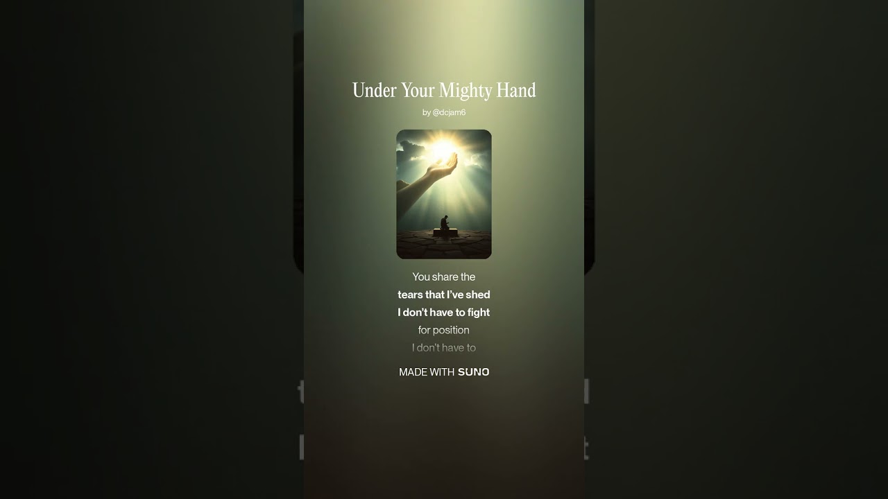 Under Your Mighty Hand#christianmusic