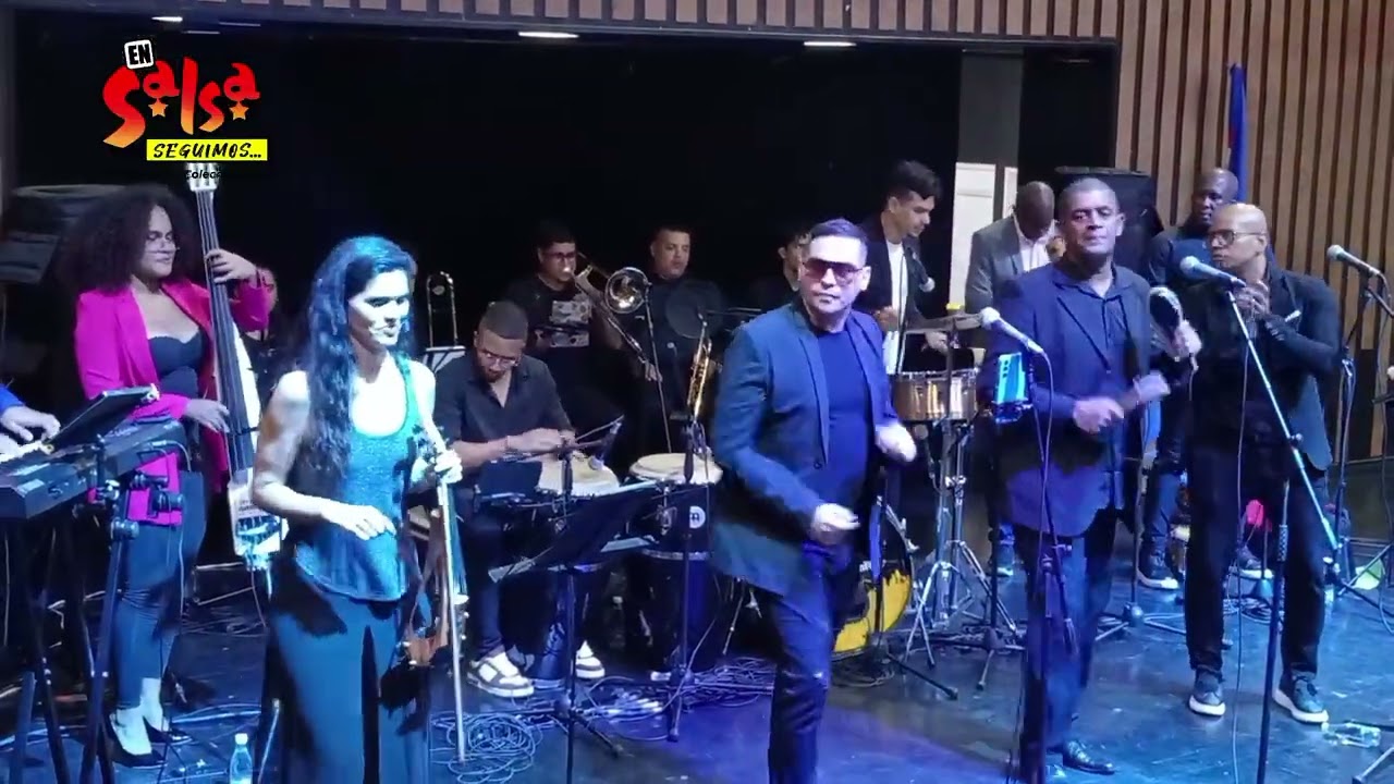 Páginas de Mujer. Orq. LA FAMILIA. Tributo a Eddie Palmieri. Biblioteca Departamental. Cali Colombia