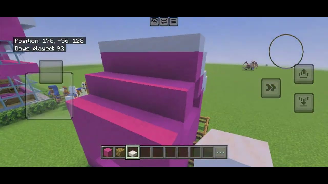 Building a mincraft house part two