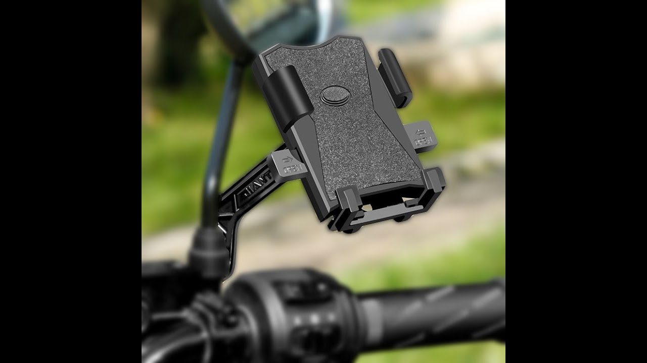 Rearview Mirror Waterproof Cellphone Holder Motorcycle Motorbike Phone Bracket Holder Mount new