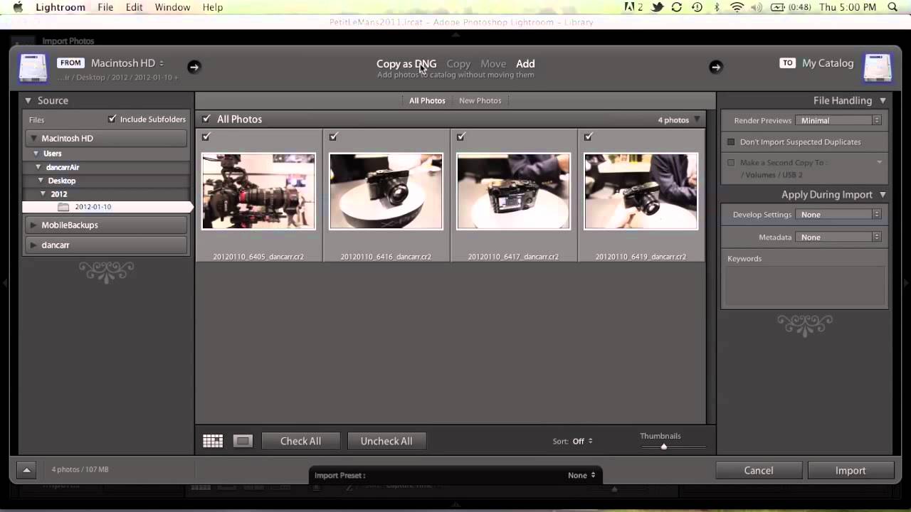 Photo Mechanic & Lightroom Workflow Combined