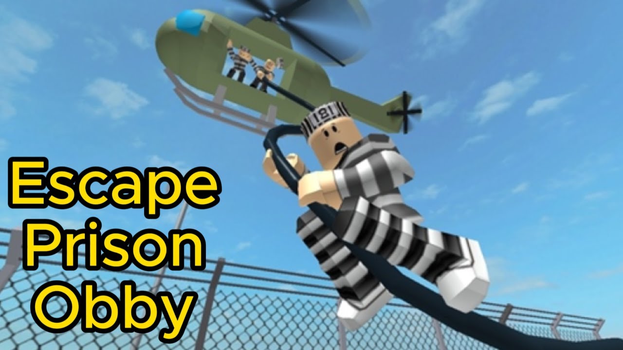 Escape Prison Obby! 🚨 ROBLOX