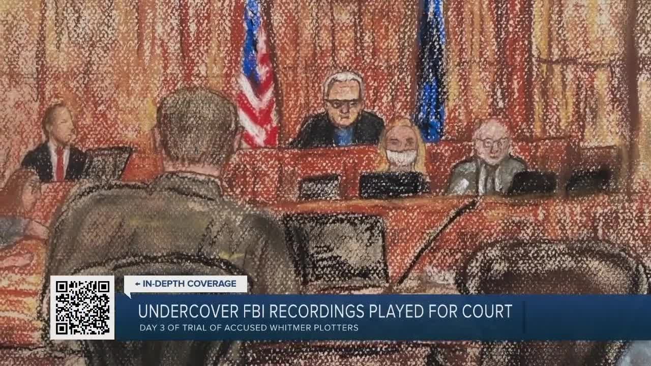 Undercover FBI recordings played for court