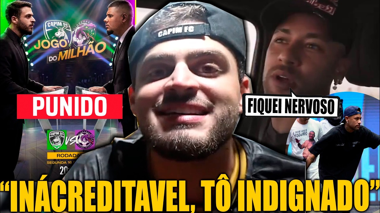 POLÊMICA! JON VLOGS FICA INDIGNADO APÓS ELE E TILTY TOMAR ADVERTENCIA PELA APOST4 DE 1 MILHÃO!