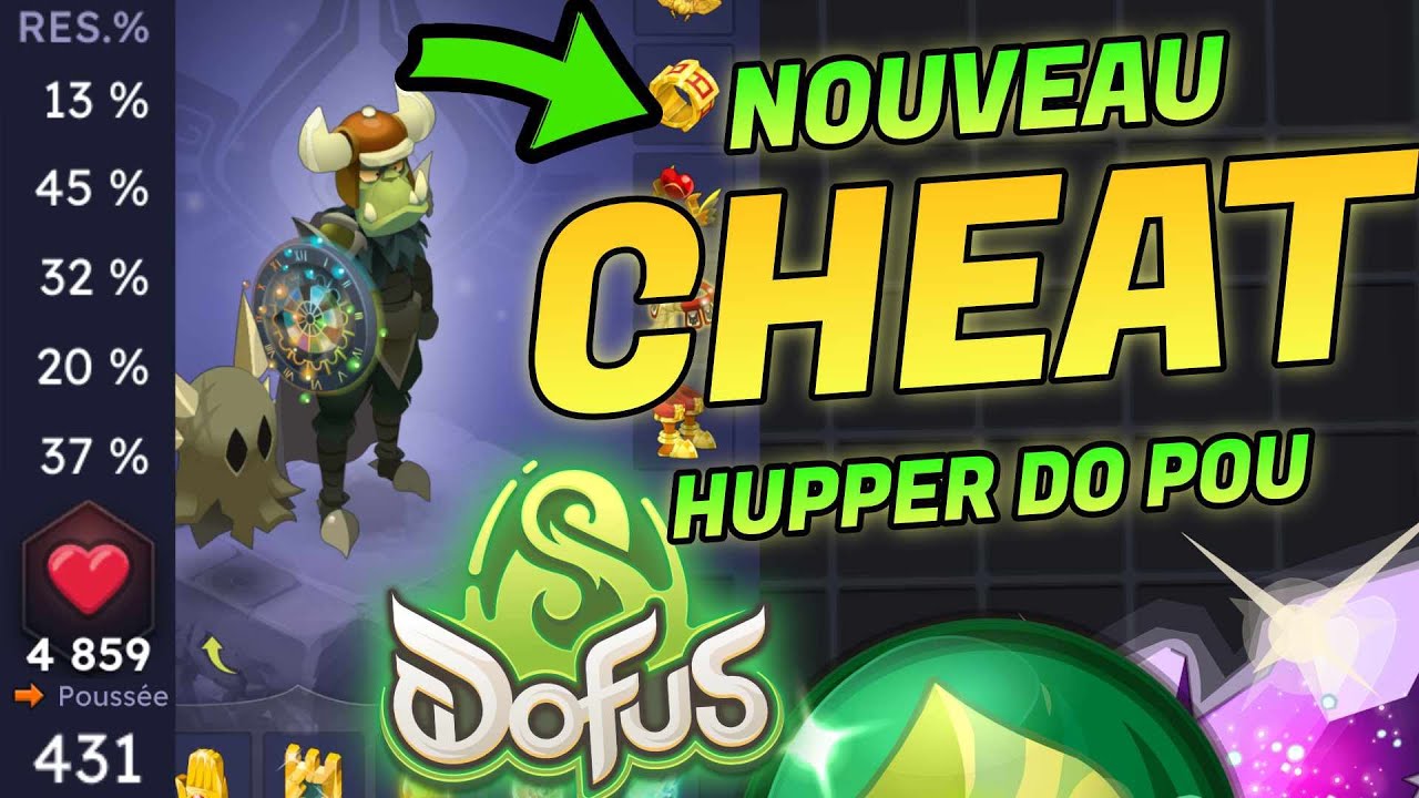 NOUVEAU STUFF HUPPER TERRE DO POU CHEAT SUR DOFUS 3