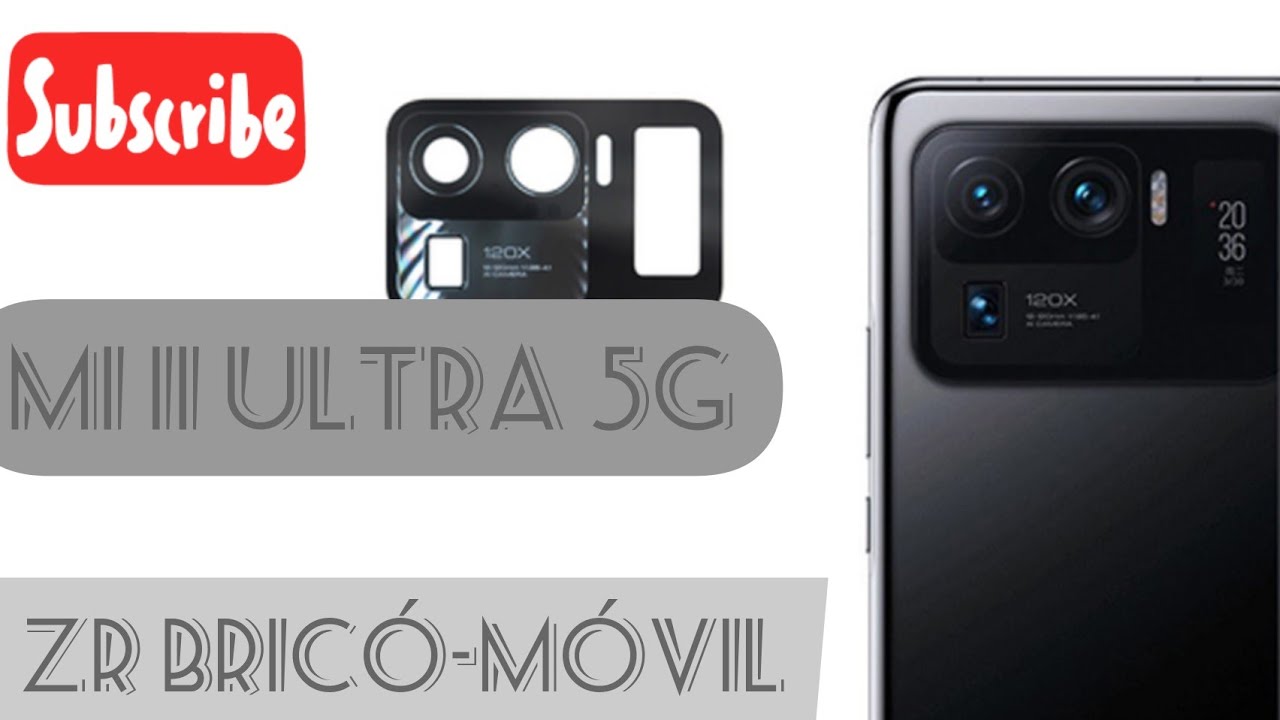 XIAOMI MI 11 ULTRA 5G# CAMBIO CRISTAL CAMARA