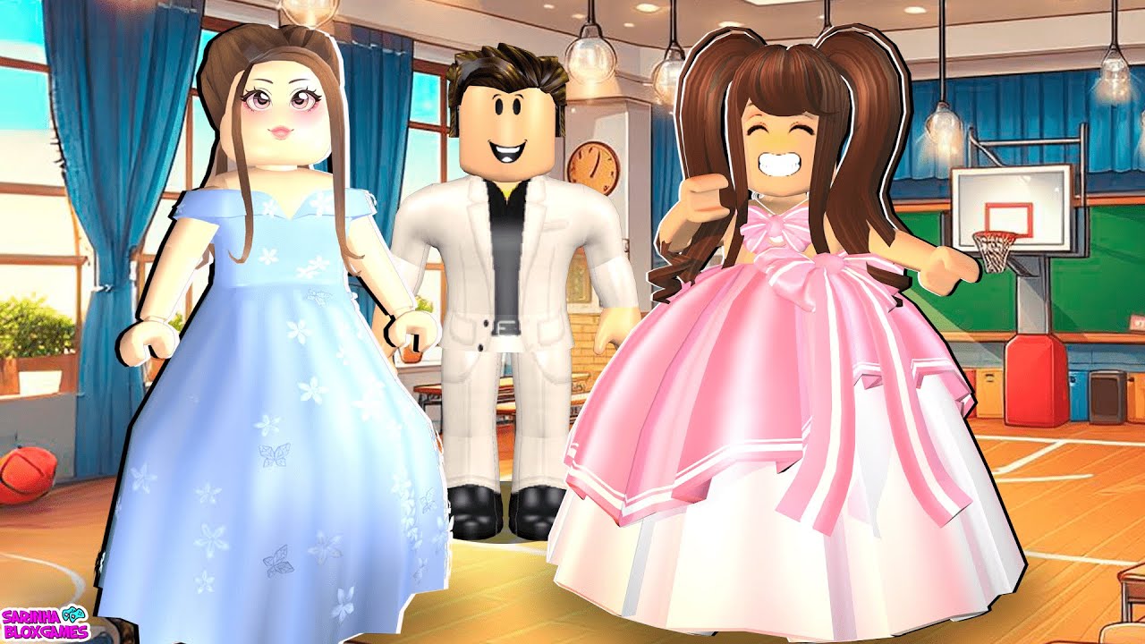 DIA DE BAILE NA ESCOLA!! Bayside High School 🍎Roblox