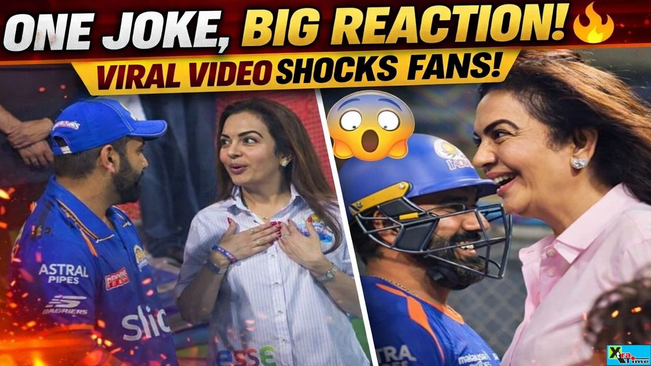 Rohit Sharma Left Speechless After Nita Ambani&rsquo;s Comment! But Why? Watch Viral Video। IPL 2026