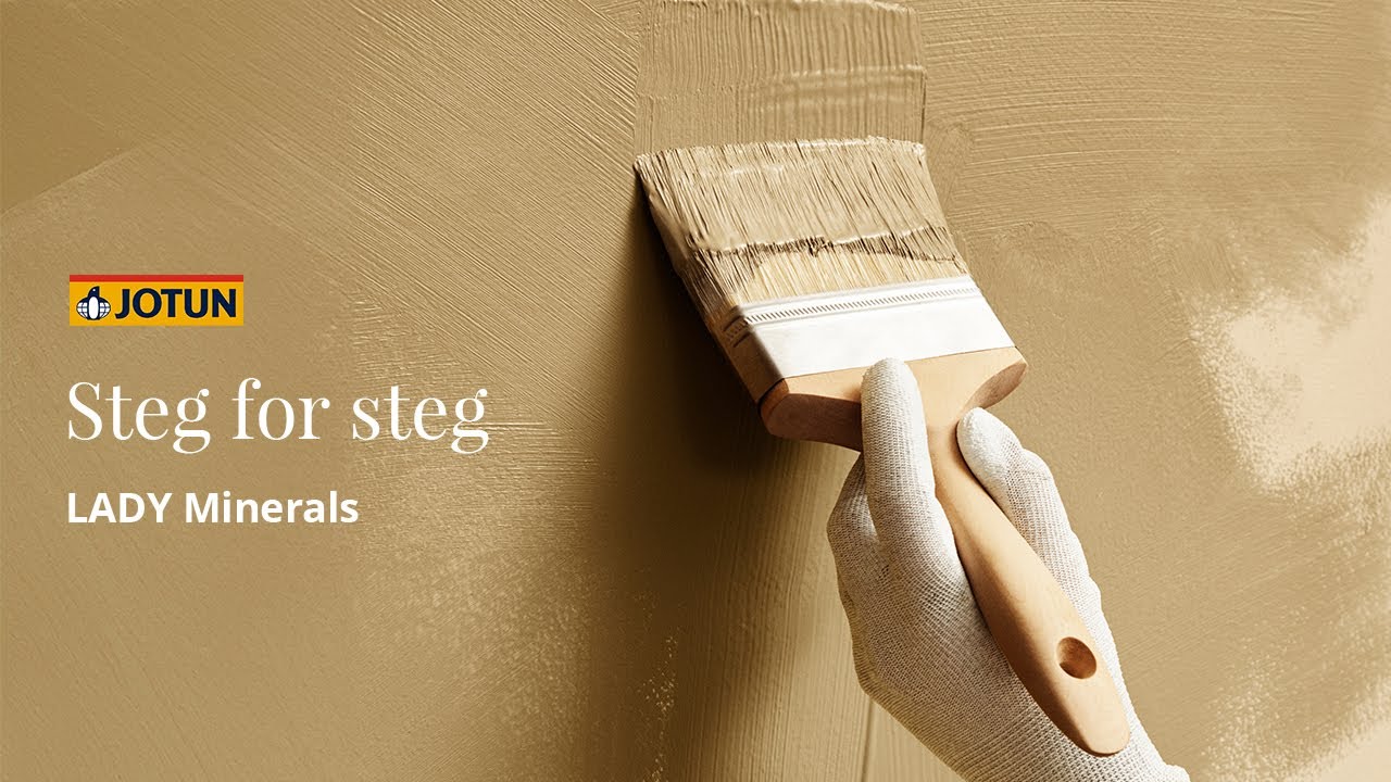 Slik maler du med kalkmaling - LADY Minerals Kalkmaling