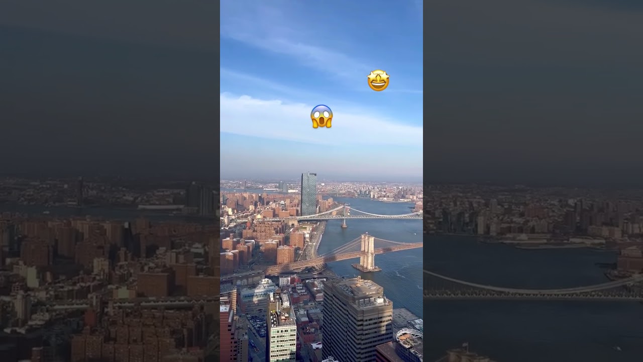 New York's best view from a rooftop bar 🍸