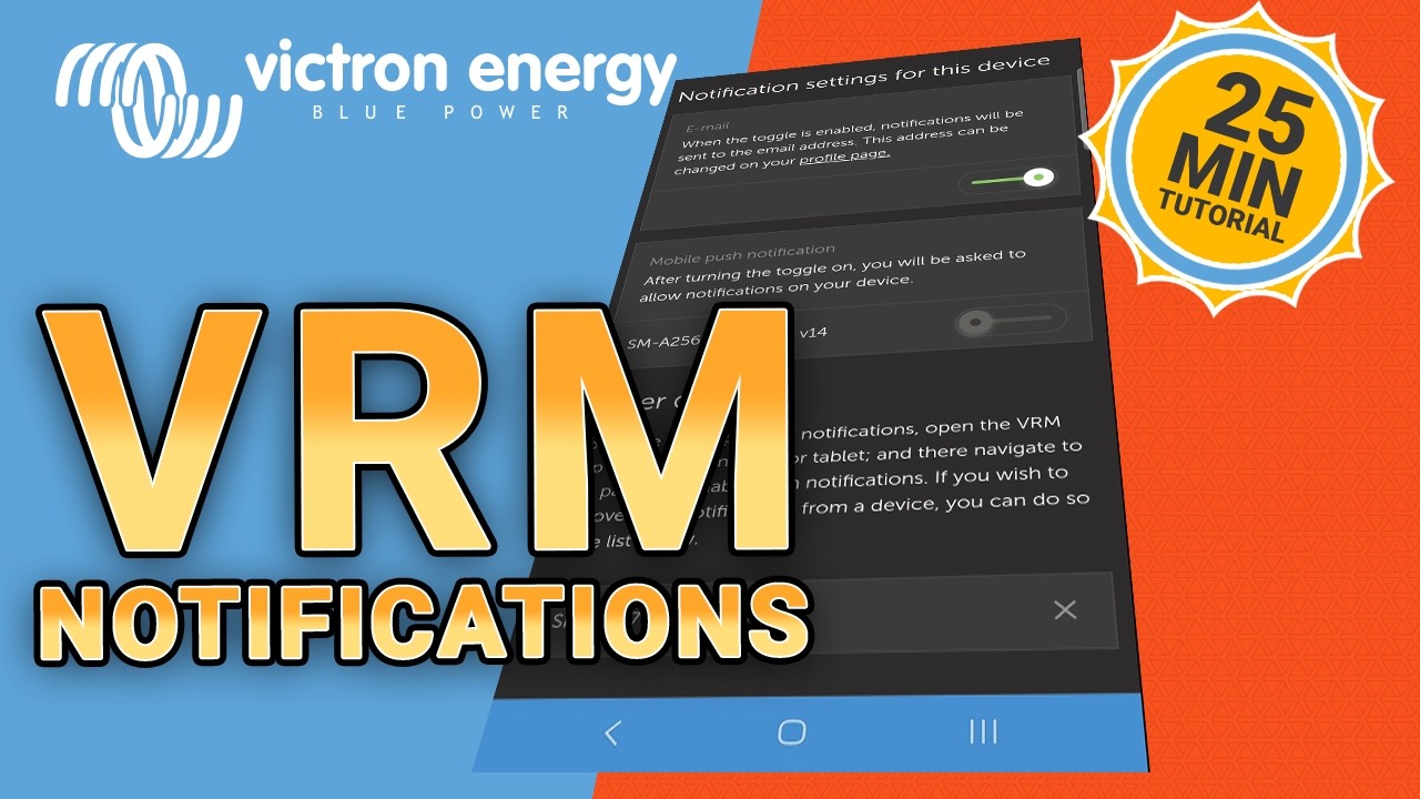 Victron VRM Notifications - Ultimate Guide [UPDATED 2024]