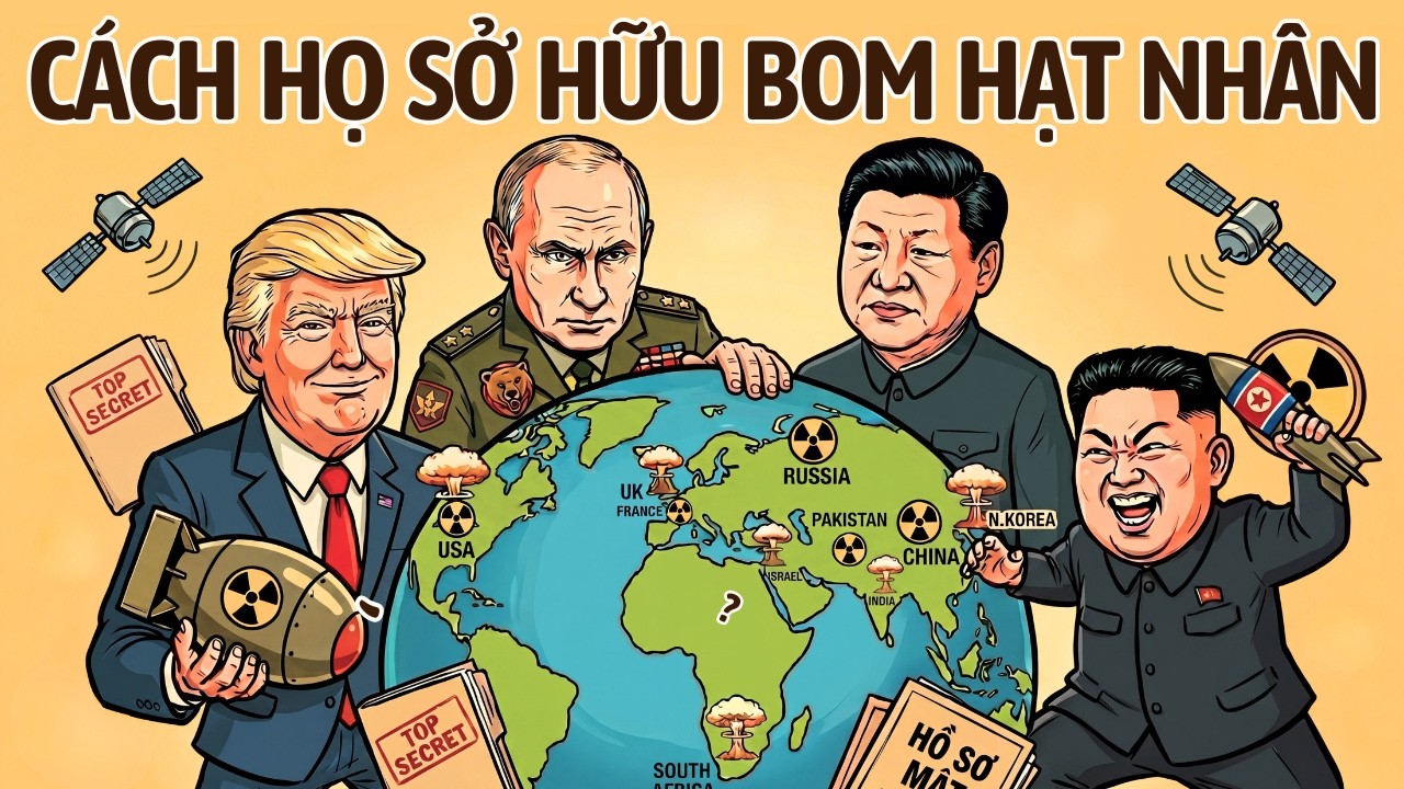 V&igrave; Sao Chỉ C&oacute; 10 Quốc Gia Sở Hữu Vũ Kh&iacute; Hạt Nh&acirc;n? C&aacute;ch Họ B&iacute; Mật Ph&aacute;t Triển Bom Nguy&ecirc;n Tử