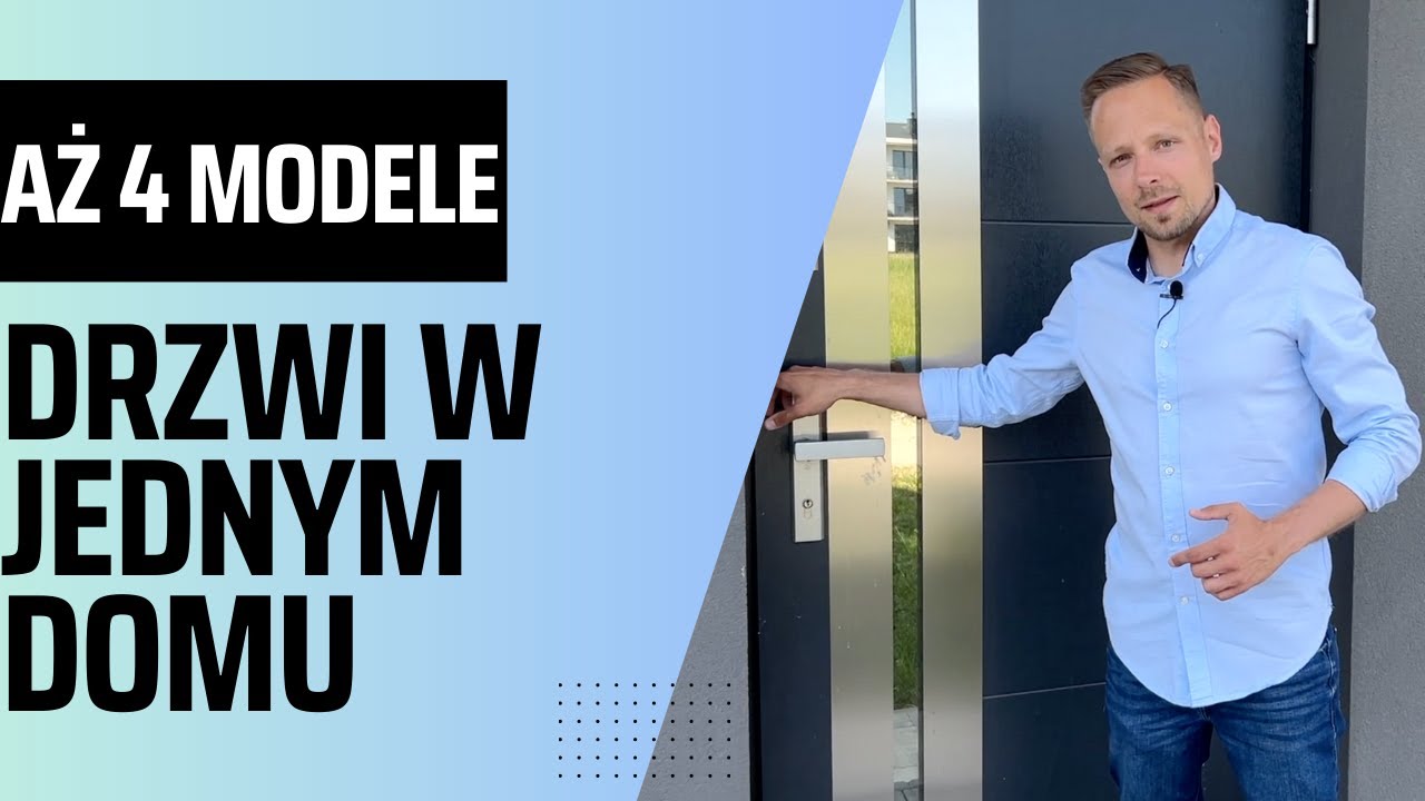 Drzwi do wiatrołapu, garażu, garderoby. Wizyta u klienta.