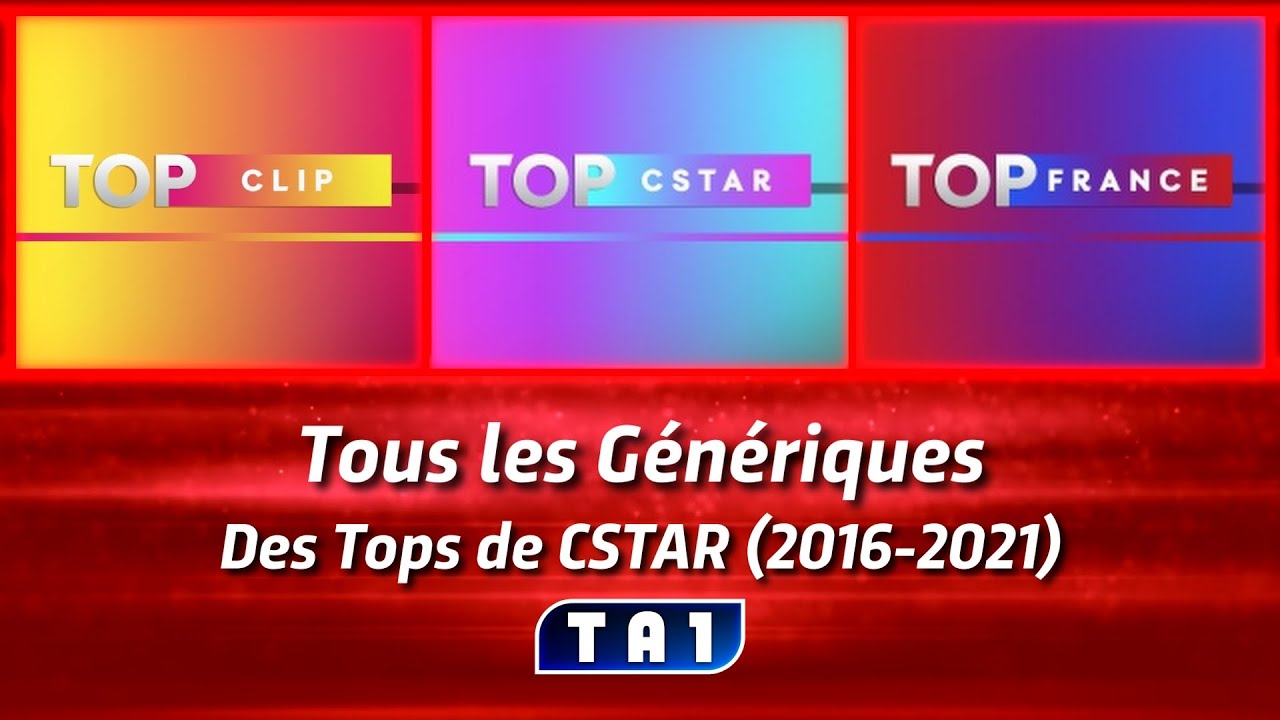 Tous les génériques des Tops de CSTAR (2016-2021)