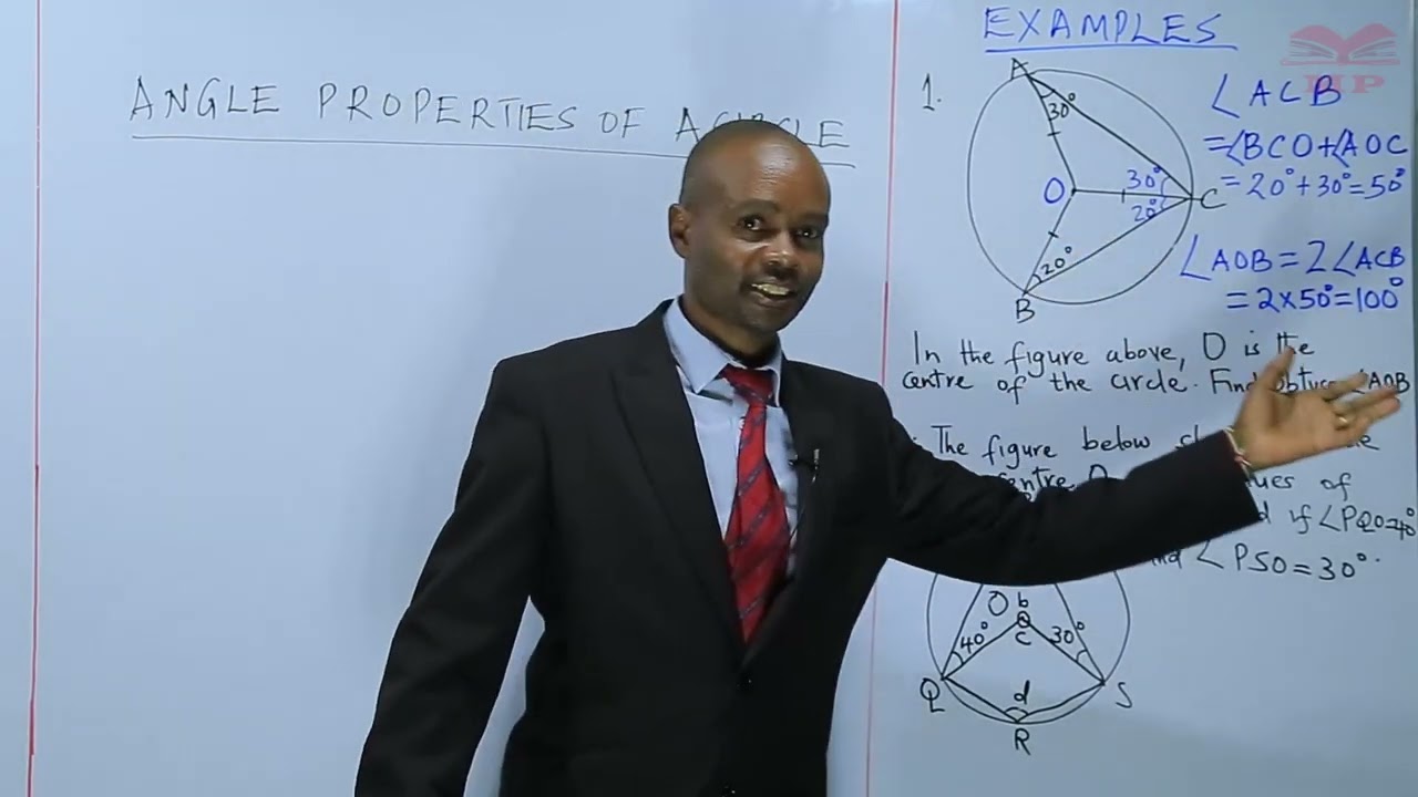 MATHEMATICS FORM 2_ANGLE PROPERTIES OF A CIRCLE_L1