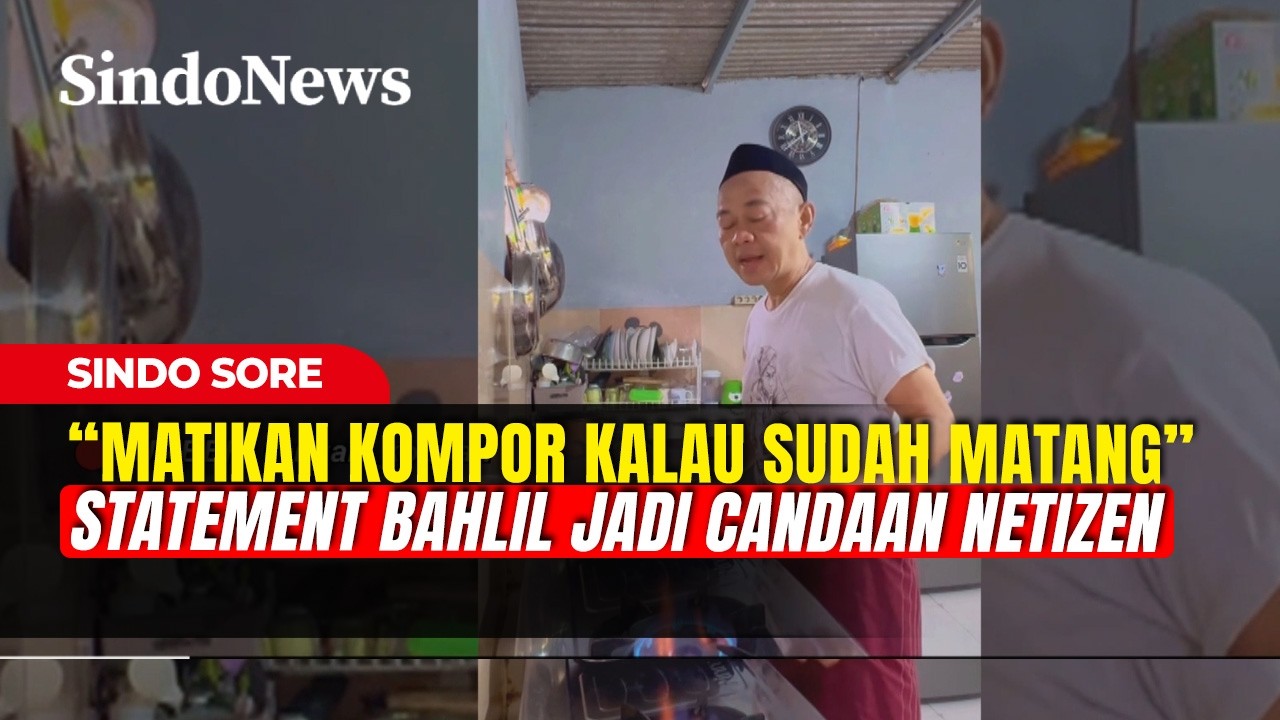 Kritik Lucu Netizen Atas Statement Bahlil Matikan Kompor Kalo Sudah Mateng | Sindo Sore | 27/03