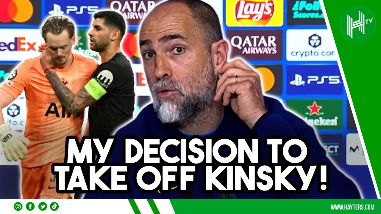 WRONG DECISION to start Kinsky? | Igor Tudor | Atletico 5-2 Spurs