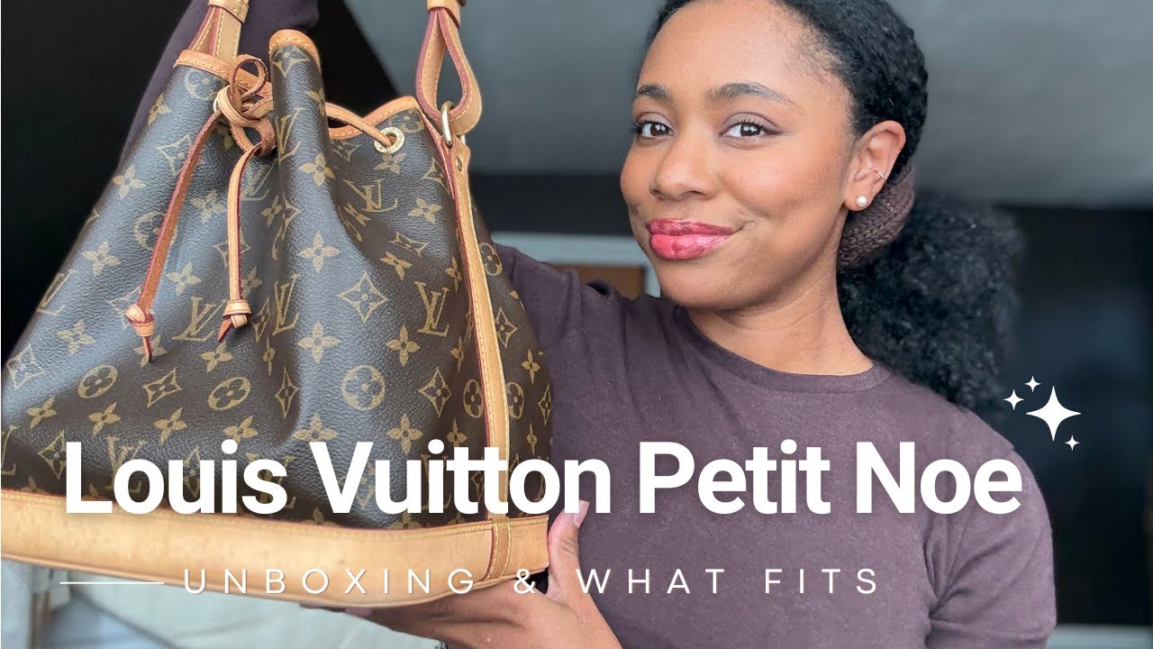 Новая для меня Louis Vuitton Petit Noé | Первая покупка от Fashionphil | Распаковка и что подходи...