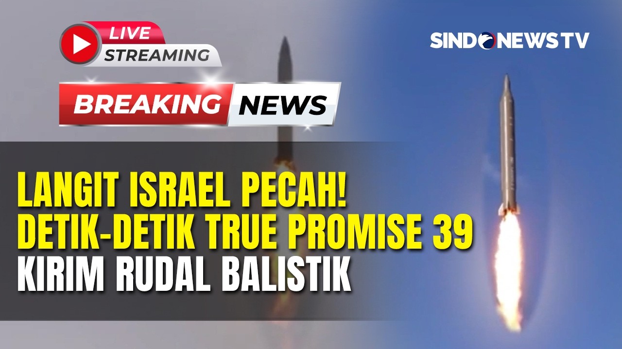 USA & ISRAEL TERHINA! Rudal TRUE PROMISE 39 IRAN Hancurkan Markas Lawan Tanpa Ampun! | SindoTrending