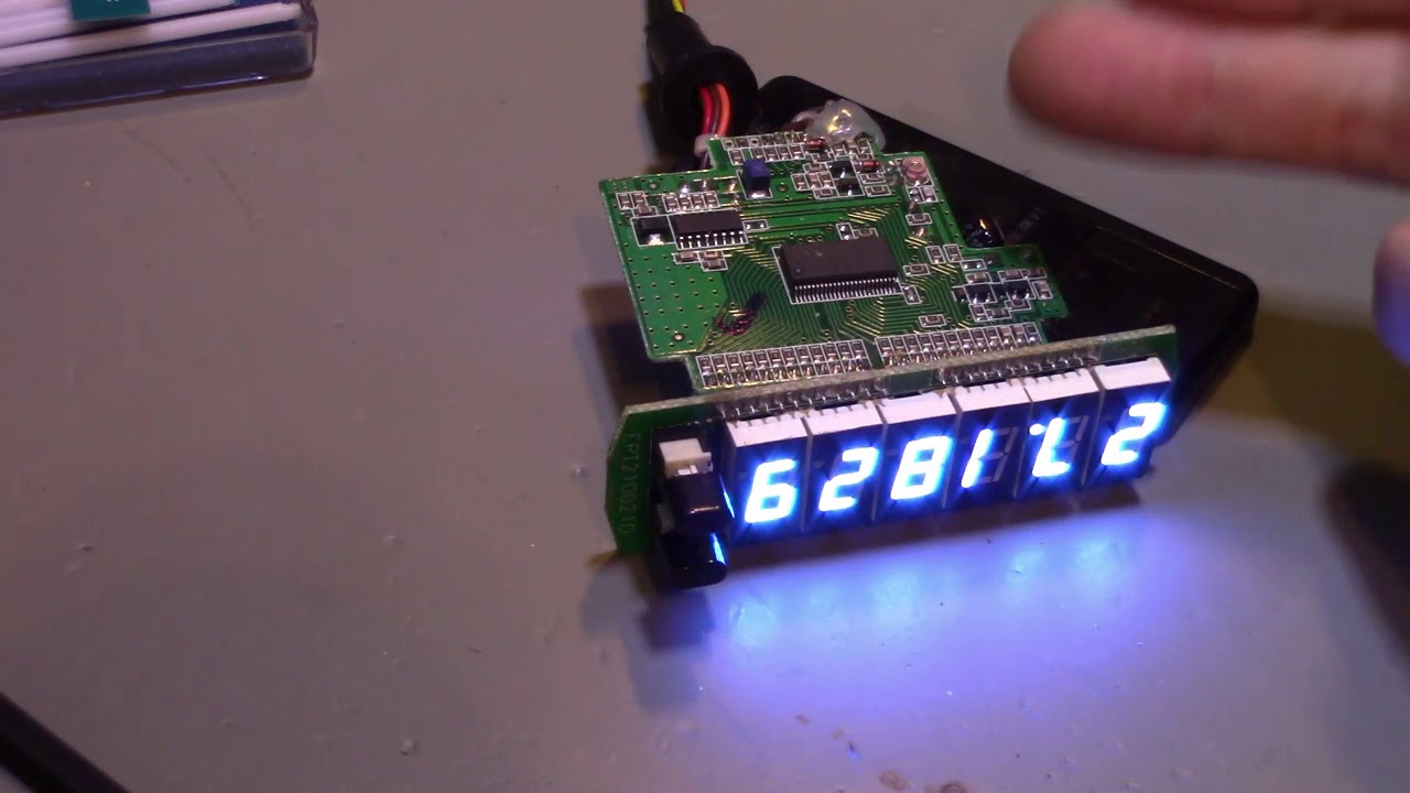 Galaxy / Ranger frequency counter modification to correct frequency error.