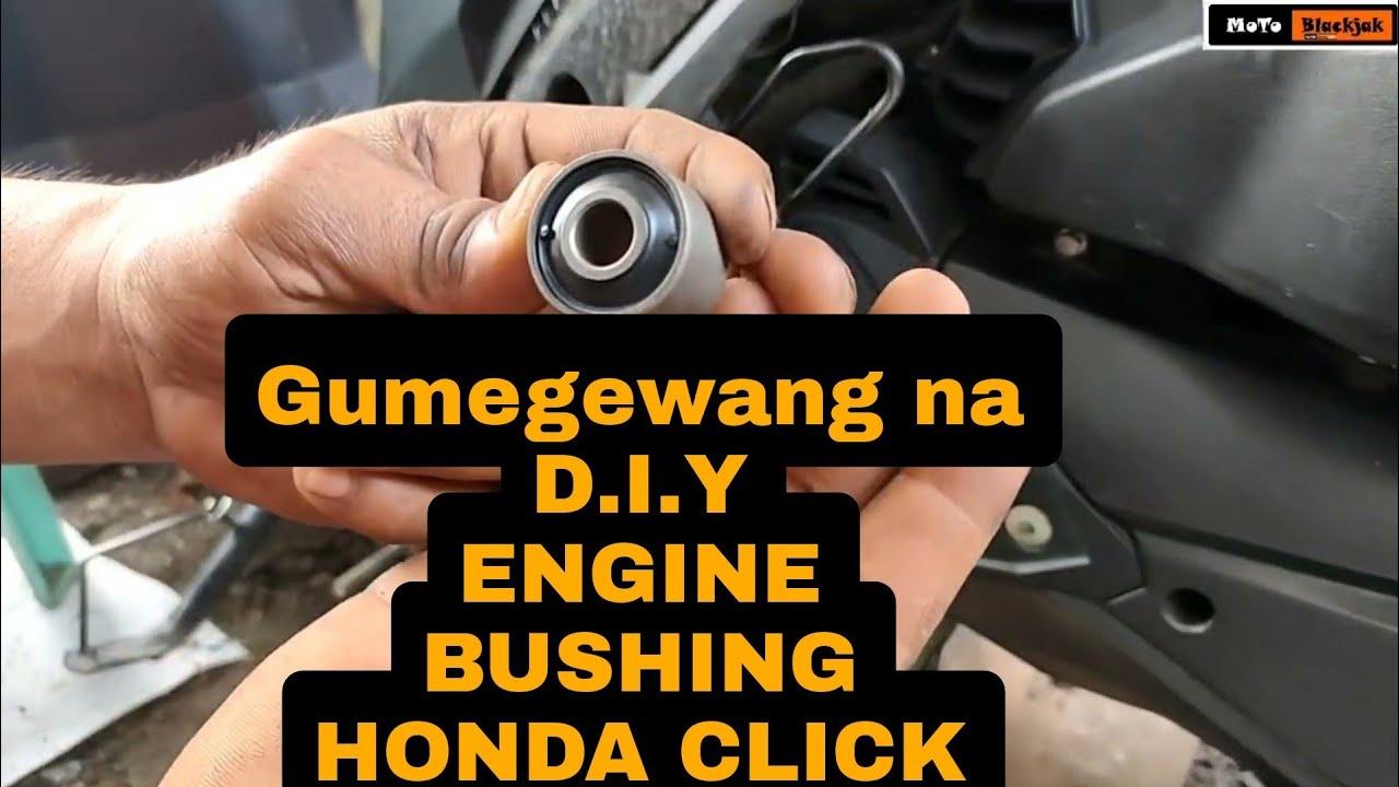 INSTALLATION ENGINE BUSHING HONDA CLICK 125 v2