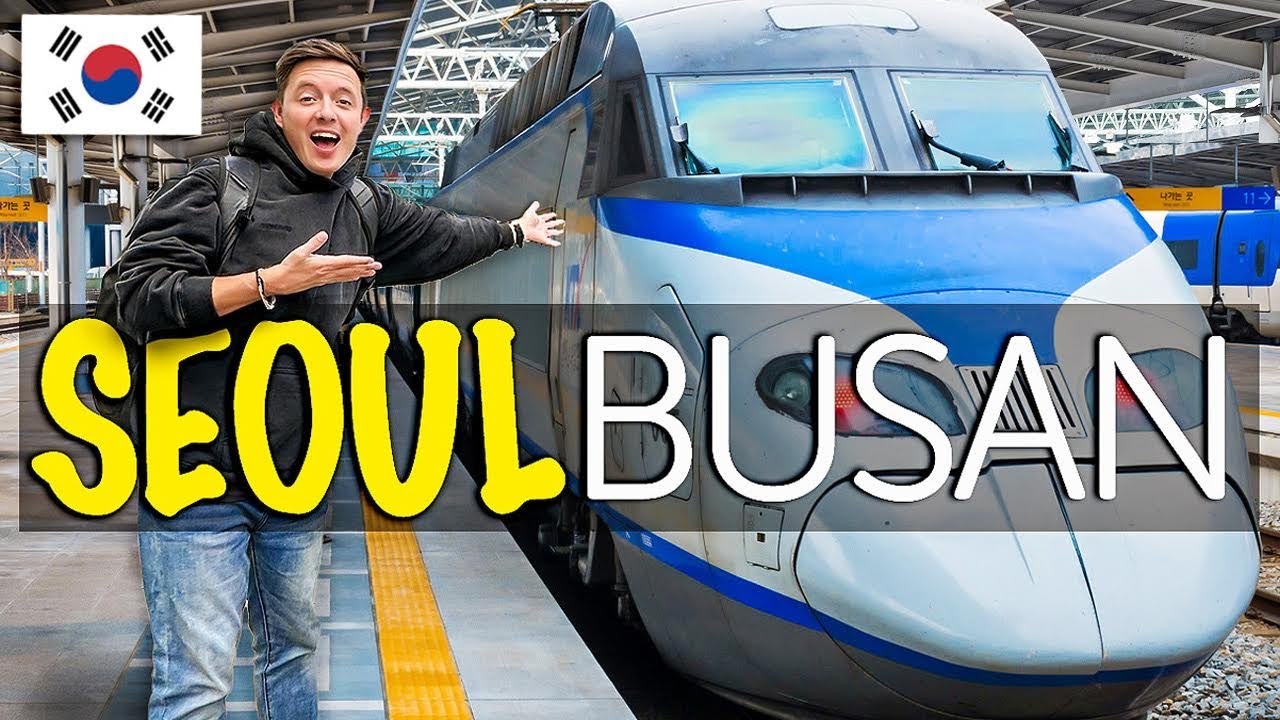 СЕУЛ - ПУСАН 🇰🇷 ЛУЧШИЙ И САМЫЙ СКОРОСТНОЙ ПУЛЕВОЙ ПОЕЗД В КОРЕЕ