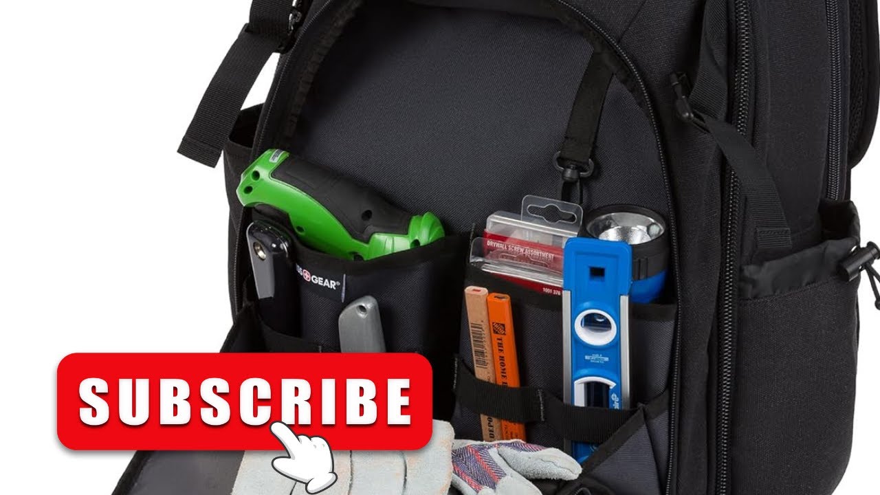 🛠️ SwissGear Tool Bag Backpack – Durable Work Companion