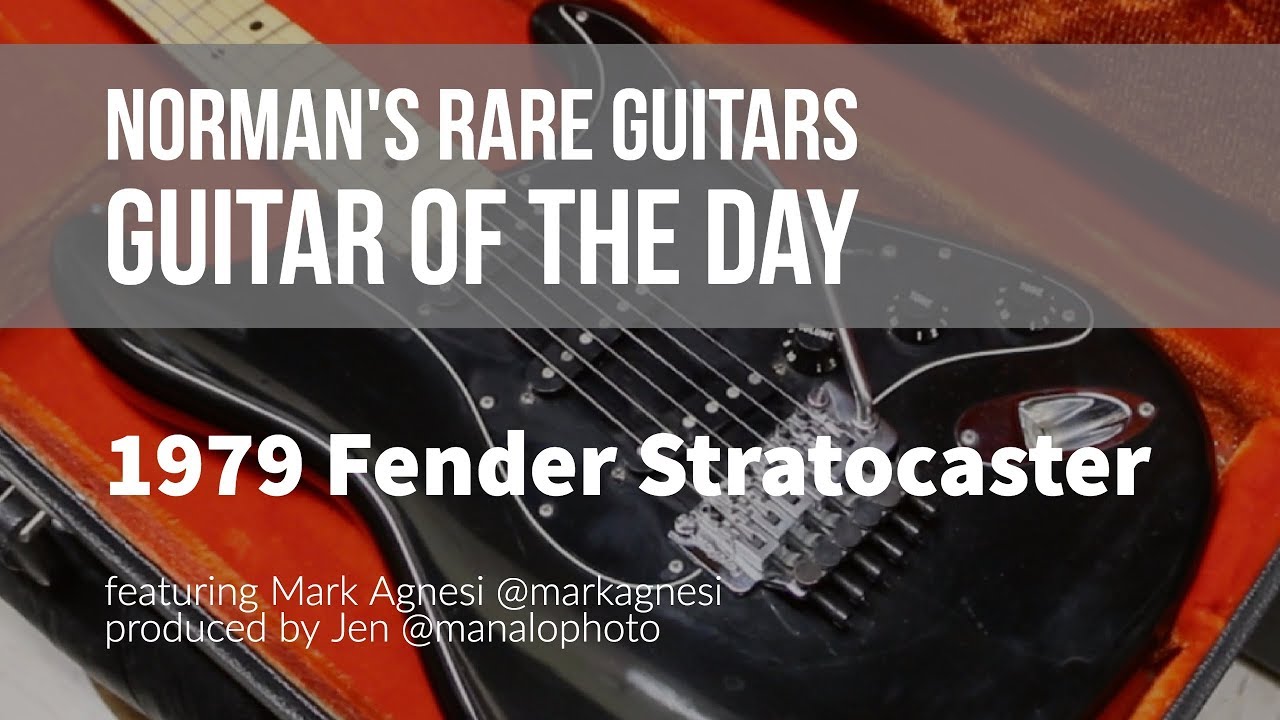 Norman's Rare Guitars - Guitar of the Day: 1979 Fender Stratocaster