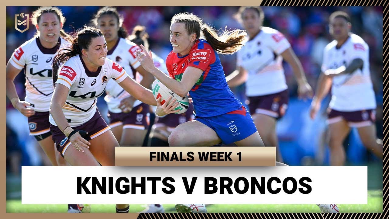 Newcastle Knights v Brisbane Broncos | NRLW 2023 Finals Week 1 | Full Match Replay