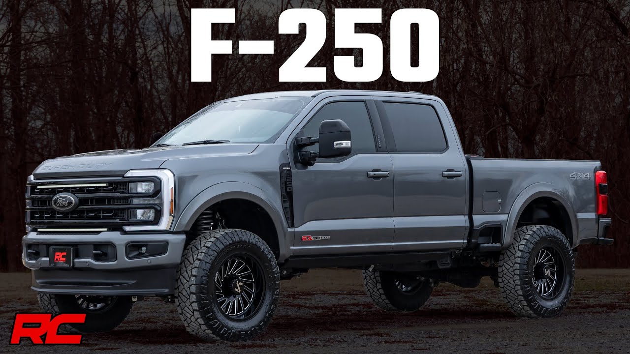 2024 Ford F-250 Build - Lift, Wheels, Flares, Power Running Boards and more.