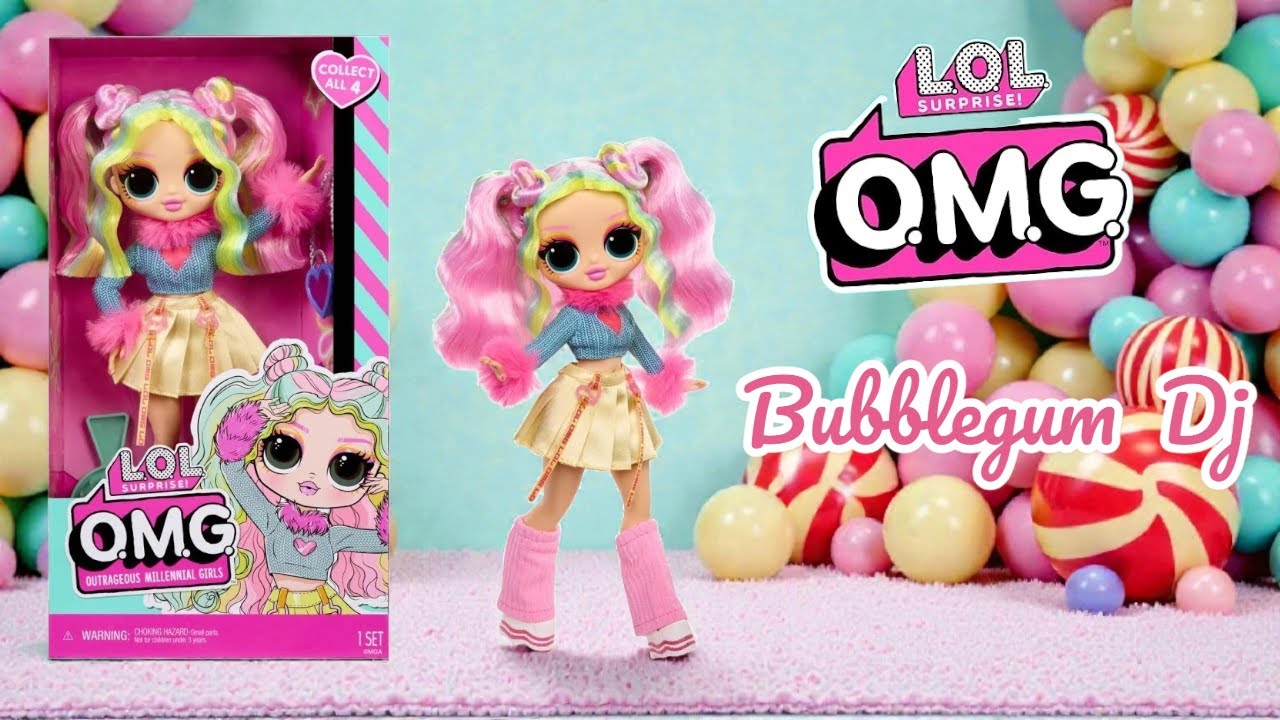Lol surprise Omg Bubblegum Dj review.