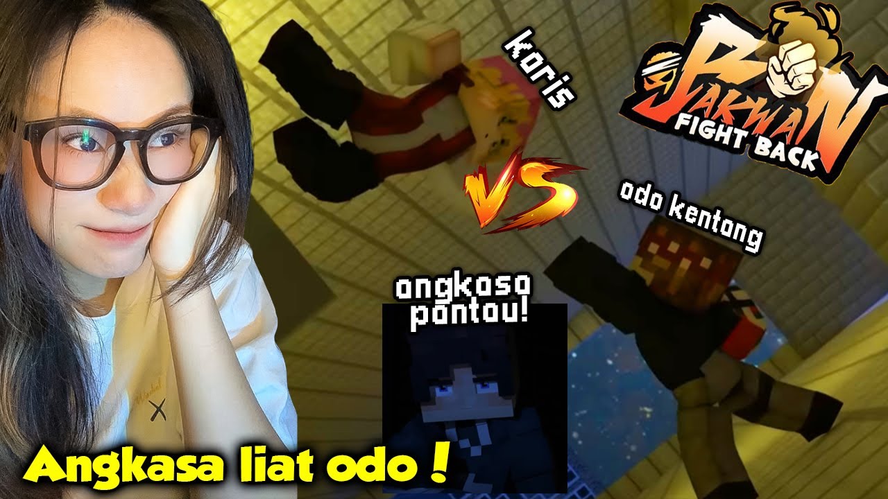 Karis vs ODO KENTANG, DIBANTU STRESMEN 😲 - BAKWAN FIGHT BACK REACTION