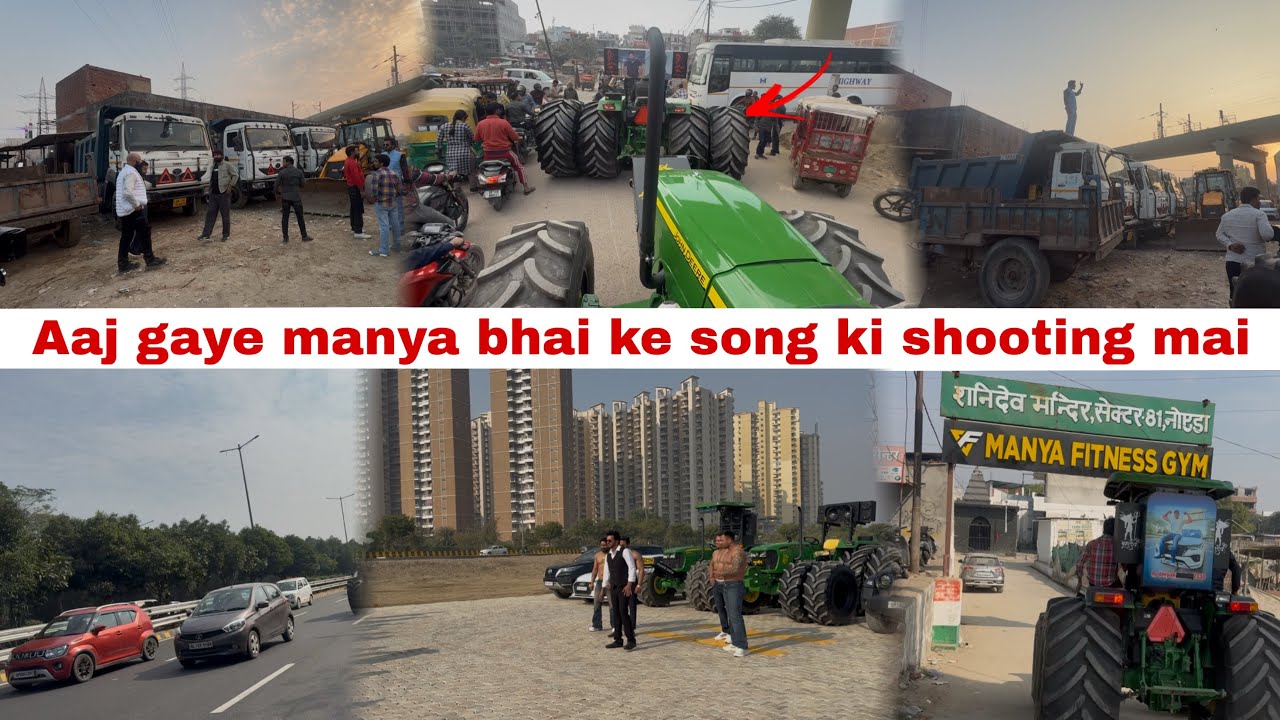 Aaj gaye👀manya bhai ke song 🎵 ki shooting mai aur rohit Sardana full masti ￼