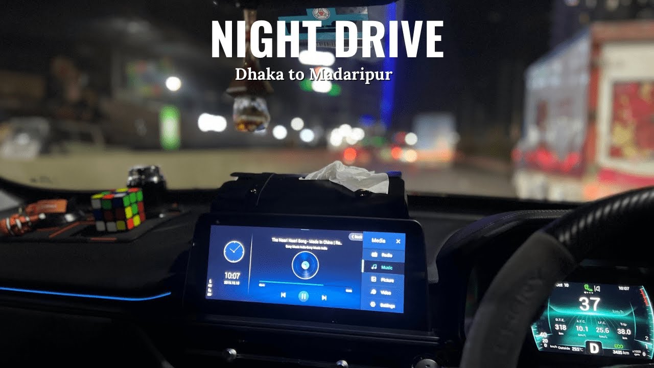 My First Big Vlog | Night Drive with Family | Dhaka to Madaripur #AnafiDiaries