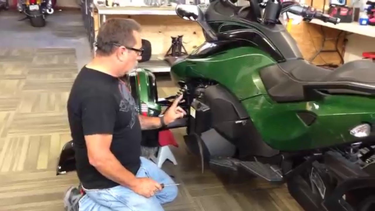 Can Am Spyder ST/RS Highway Brackets