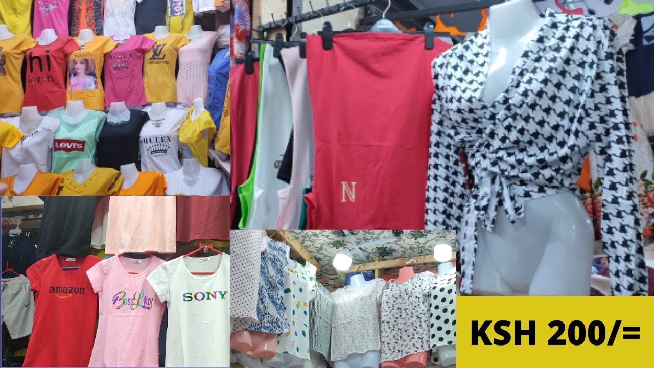 BEST EASTLEIGH MALLS TO GET THE CHEAPEST, GOOD QUALITY LADIES TOPS (contacts, prices and malls) 2022