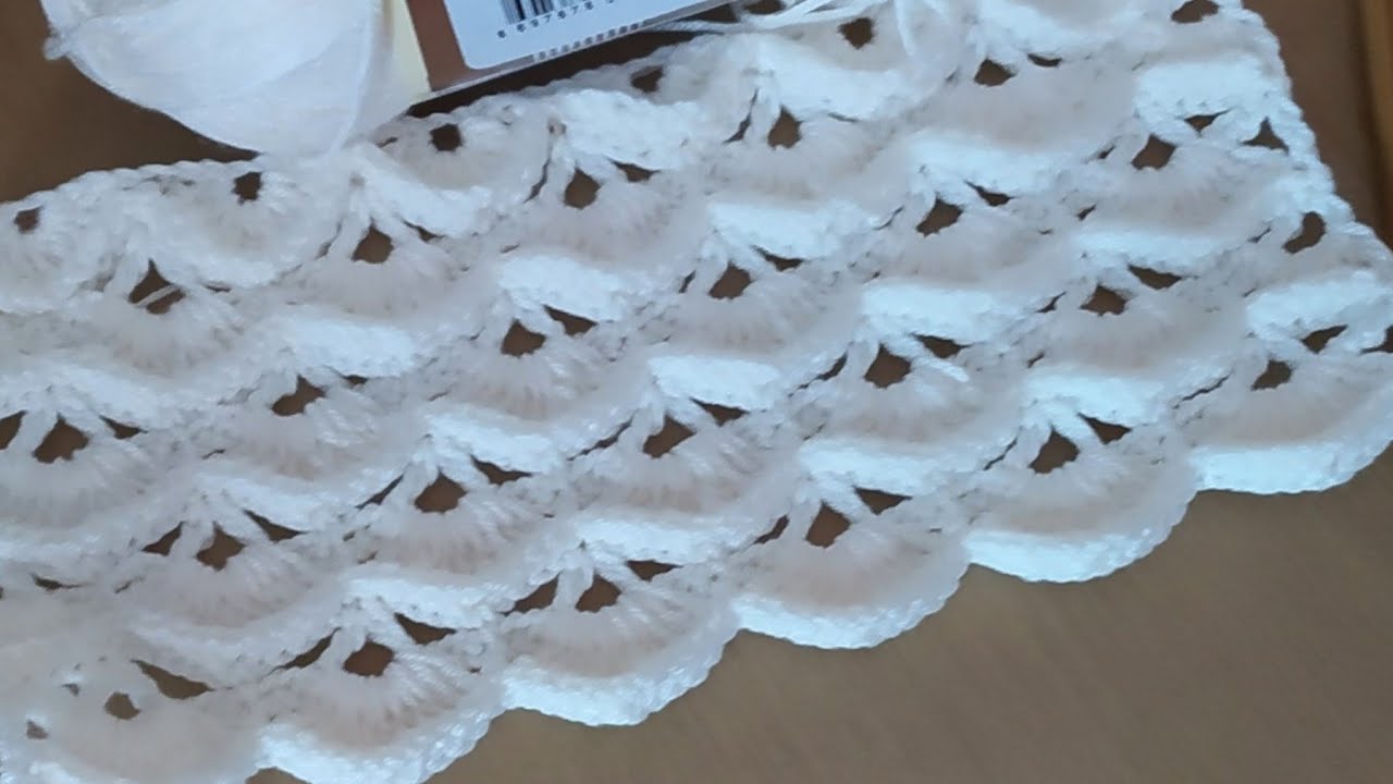 ИДЕАЛЬНО👌очень простой и красивый дизайн крючком шарф одеяло покрывало Схемы