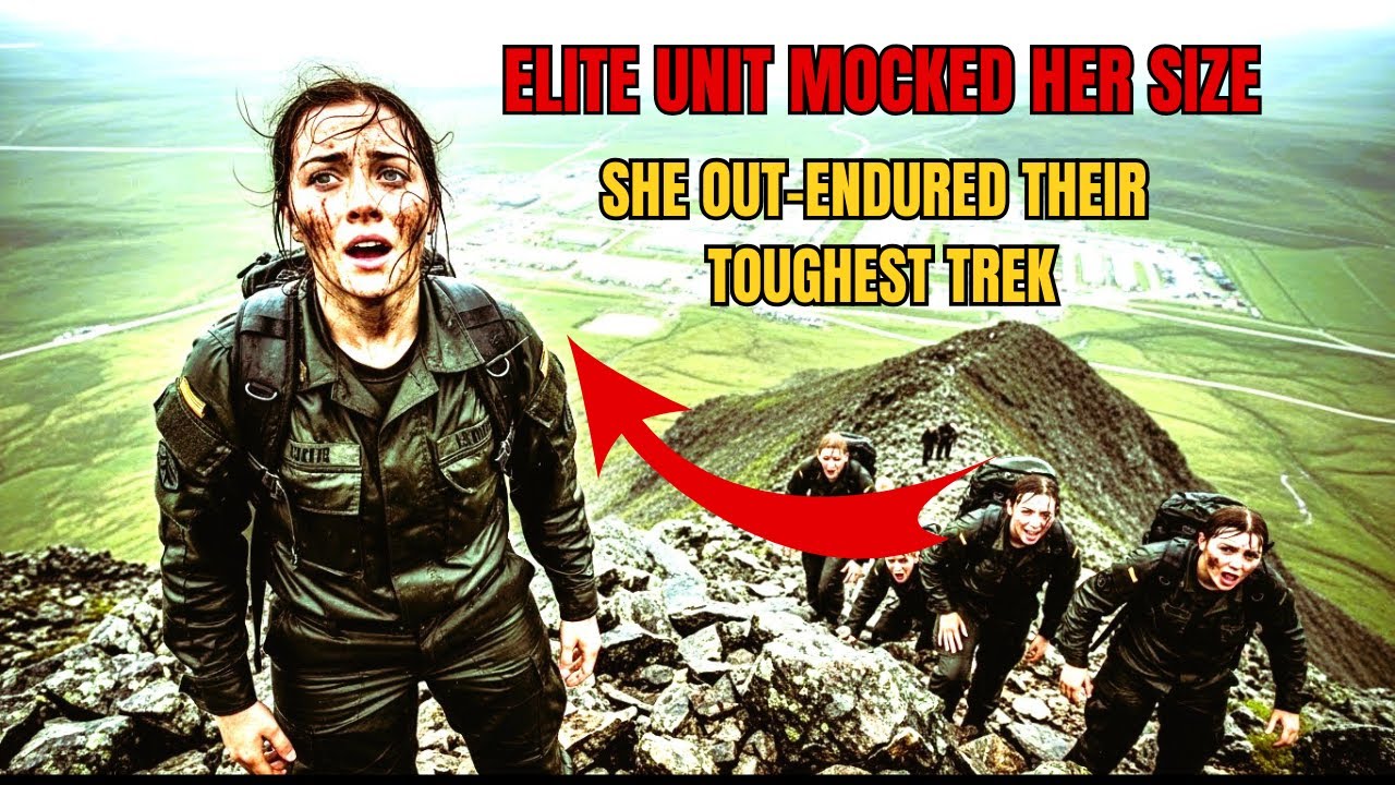 Элитное подразделение насмехалось над её комплекцией, пока она не превзошла их самый сложный поход.