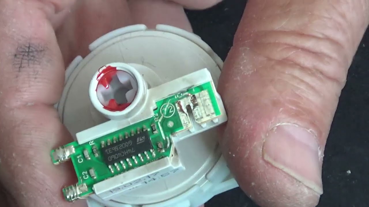 Прессостат стиральной машины - ремонт