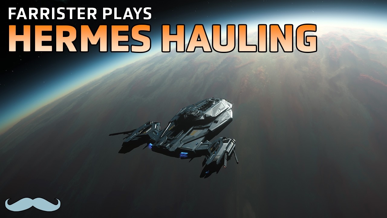 Перевозка грузов RSI Hermes | Геймплей Star Citizen 4.7 в разрешении 4K