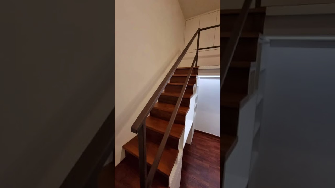 Camera da letto con soppalco 😎#falegnameriagrelli #legno #luxuryhomes#designlovers