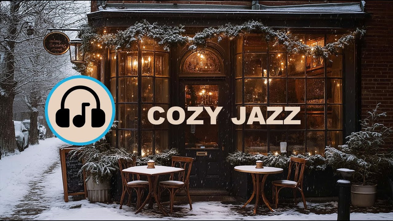🎄 Holiday Ambience Coffee Shop | Cozy Christmas Jazz & Warm Café Atmosphere ☕