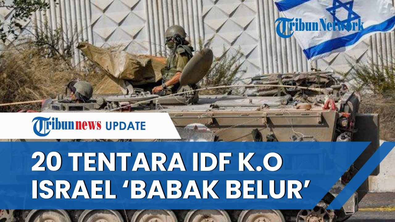 UPDATE Hari ke-31 Perang Israel-Hamas: Jebakan Hamas Lumpuhkan Konvoi hingga Israel 'Babak Belur'