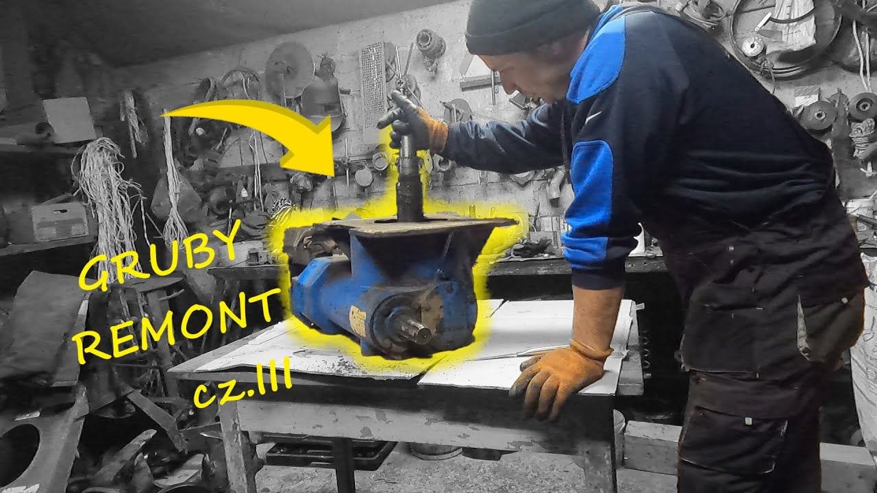 GRUBY REMONT cz.III - ROZBIERANIE PRZEKŁADNI BRONY WIROWEJ RABE WERK |AgroLovers