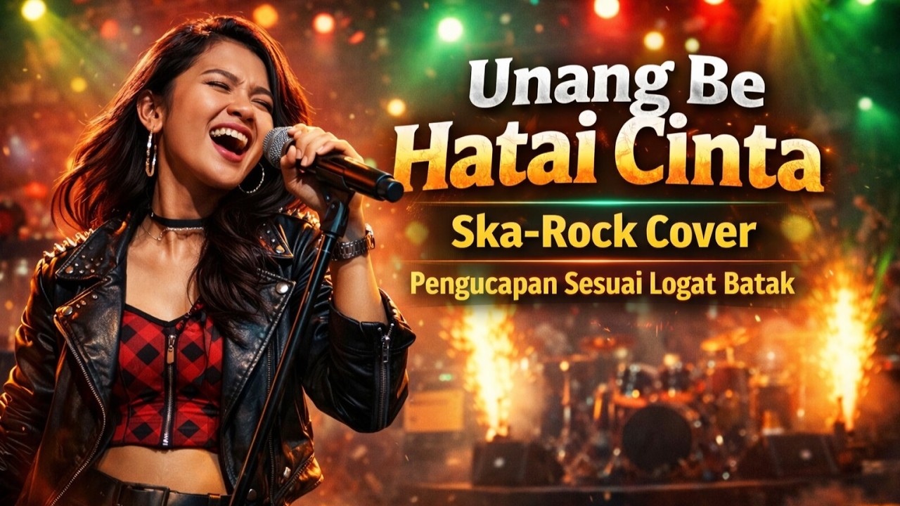 Unang Be Hatai Cinta – Ska-Rock Cover | Pengucapan Sesuai Logat Batak | BadarAI Project
