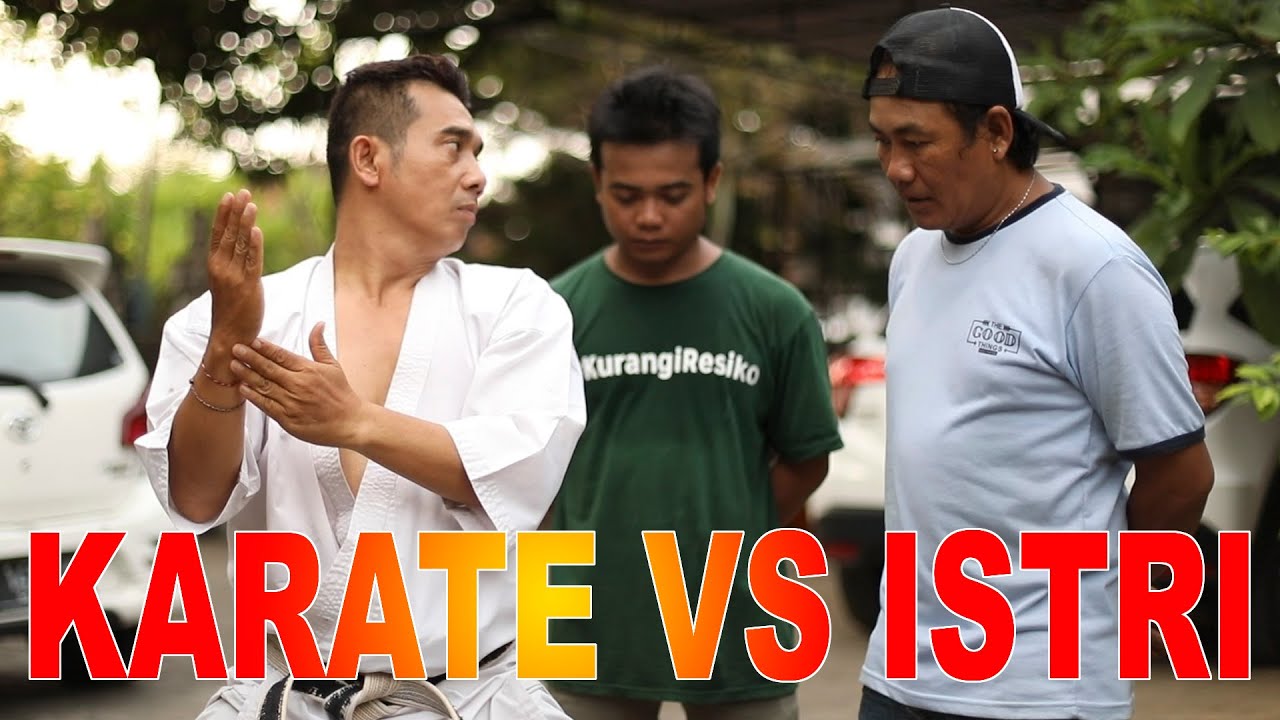 Juara Karate takut juga.  Puja astawa haipuja haibanana