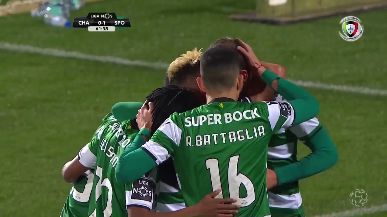 Chaves 0-(1) Sporting (Liga 26&ordf;J): Golo de Bas Dost